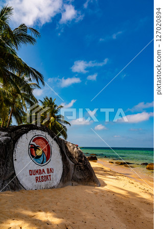 Pulau Tioman tropical island in Malaysia. South China sea. Southeast Asia Pulau Tioman tropical island in Malaysia. South China sea. Southeast Asia 127020894