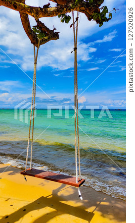 Pulau Tioman tropical island in Malaysia. South China sea. Southeast Asia Pulau Tioman tropical island in Malaysia. South China sea. Southeast Asia 127020926