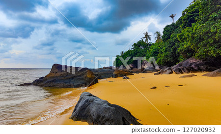 Pulau Tioman tropical island in Malaysia. South China sea. Southeast Asia 127020932