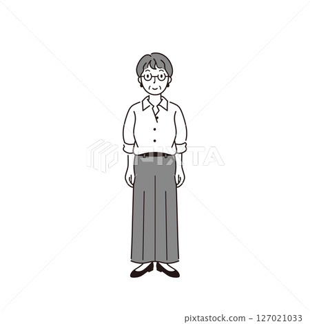 Senior generation business woman 127021033