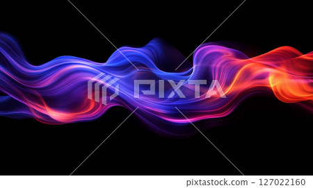 Abstract 3D Waves 127022160