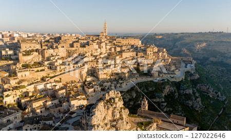 Sunrise over the Ancient City of Matera Sunrise over the Ancient City of Matera 127022646