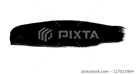 brush stroke isolated on white background 127022964