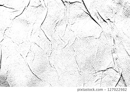 Abstract grunge black and white distressed texture background 127022982
