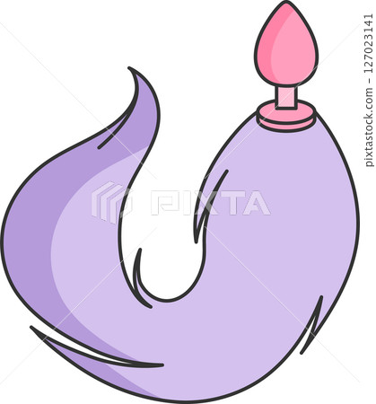 butt plug, fox fur tail, adult sex toy, accessories for sex games and bdsm, linear black and pink violet purple icons, doodle and sketch style, hand drawing butt plug, fox fur tail, adult sex toy, accessories for sex games and bdsm, linear black and pink violet purple icons, doodle and sketch style, hand drawing 127023141