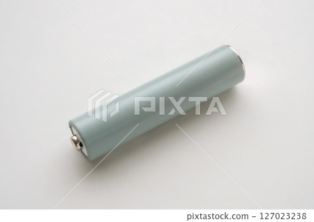 AAA alkaline battery on white background AAA alkaline battery on white background 127023238
