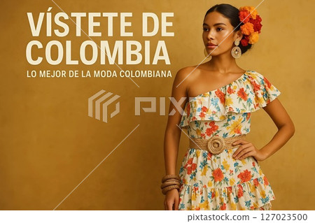Stylish Colombian Fashion Showcasing the Best of Colombian Style 127023500