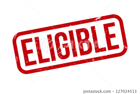 Eligible Rubber Stamp Seal Vector Eligible Rubber Stamp Seal Vector 127024513