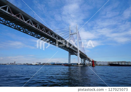 藍天和橋樑（海灣大橋） 127025073