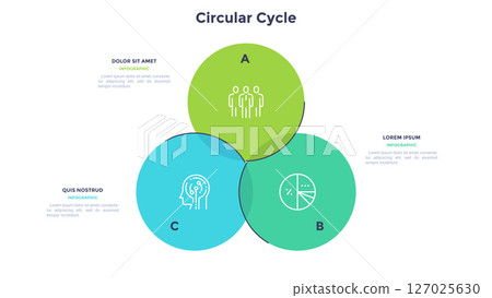 Modern Business Illustration Infographic Template Modern Business Illustration Infographic Template 127025630