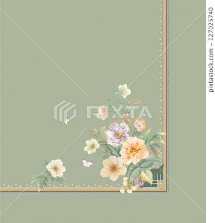 Delicate Floral Pattern Collection for Creative Crafts Delicate Floral Pattern Collection for Creative Crafts 127025740