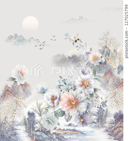 Charming Botanical Design Assortment for Stationery Charming Botanical Design Assortment for Stationery 127025799