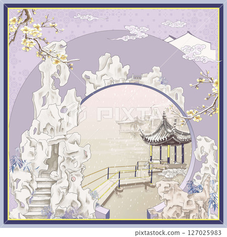 Whimsical Flower Motif Series for Aesthetic Projects Whimsical Flower Motif Series for Aesthetic Projects 127025983