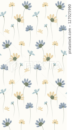 Whimsical Flower Motif Series for Aesthetic Projects Whimsical Flower Motif Series for Aesthetic Projects 127025990