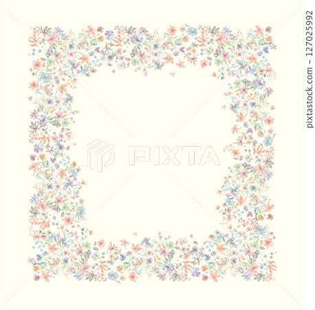 Whimsical Flower Motif Series for Aesthetic Projects Whimsical Flower Motif Series for Aesthetic Projects 127025992