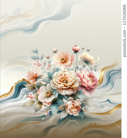 Graceful Floral Pattern Compilation for Home Decor Graceful Floral Pattern Compilation for Home Decor 127026066