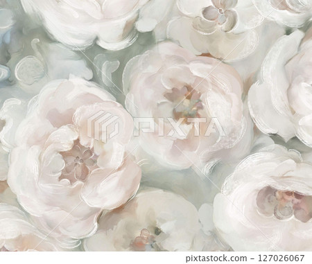 Graceful Floral Pattern Compilation for Home Decor 127026067
