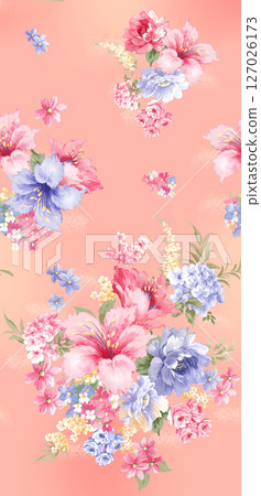 Artistic Botanical Print Set for Creative Design Artistic Botanical Print Set for Creative Design 127026173