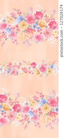 Artistic Botanical Print Set for Creative Design 127026174