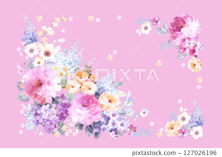 Artistic Botanical Print Set for Creative Design 127026196