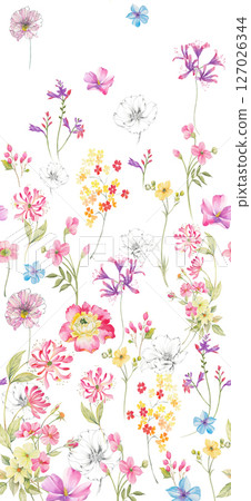 Stylish Flower Pattern Series for Creative Spaces Stylish Flower Pattern Series for Creative Spaces 127026344
