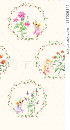 Stylish Flower Pattern Series for Creative Spaces Stylish Flower Pattern Series for Creative Spaces 127026345