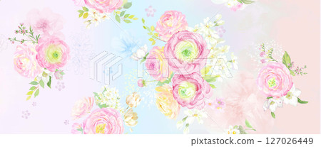 Serene Botanical Pattern Collection for Calming Decor Serene Botanical Pattern Collection for Calming Decor 127026449