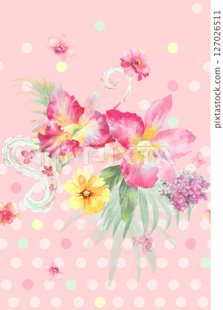 Serene Botanical Pattern Collection for Calming Decor 127026511