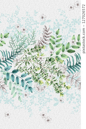 Serene Botanical Pattern Collection for Calming Decor Serene Botanical Pattern Collection for Calming Decor 127026572