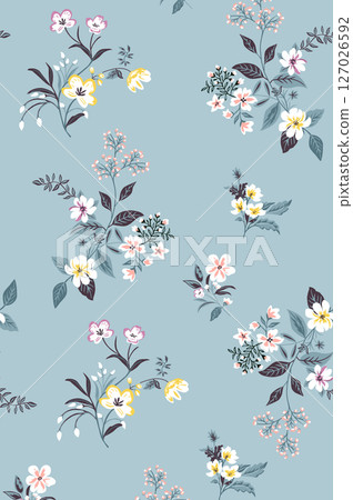 Serene Botanical Pattern Collection for Calming Decor Serene Botanical Pattern Collection for Calming Decor 127026592