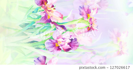 Serene Botanical Pattern Collection for Calming Decor 127026617