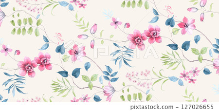 Lovely Flower Pattern Assortment for Creative Aesthetics Lovely Flower Pattern Assortment for Creative Aesthetics 127026655