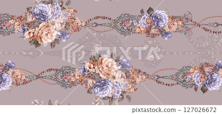 Lovely Flower Pattern Assortment for Creative Aesthetics 127026672
