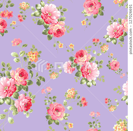 Lovely Flower Pattern Assortment for Creative Aesthetics 127026691