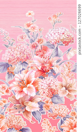 Lovely Flower Pattern Assortment for Creative Aesthetics 127026699