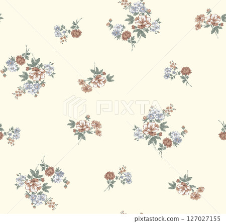 Whimsical Handdrawn Watercolor Floral Designs Whimsical Handdrawn Watercolor Floral Designs 127027155