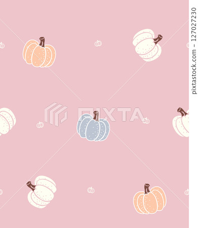 Delicate Watercolor Flower Pattern Series 127027230