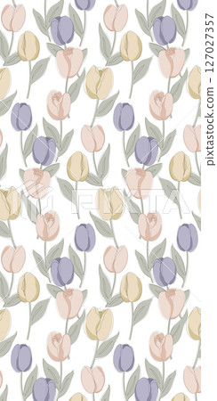 Charming Watercolor Floral Motif Collection Charming Watercolor Floral Motif Collection 127027357
