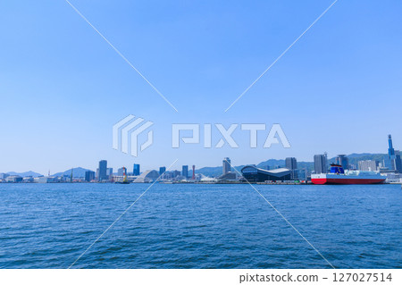 Kobe Cityscape (Chuo Ward, Kobe City, Hyogo Prefecture) Kobe Cityscape (Chuo Ward, Kobe City, Hyogo Prefecture) 127027514