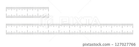 Measuring charts with 4, 12 inches. Set of ruler scales. Sewing tool mockups collection. Length measurement math, distance, height ruler printable patterns. Measuring charts with 4, 12 inches. Set of ruler scales. Sewing tool mockups collection. Length measurement math, distance, height ruler printable patterns. 127027766