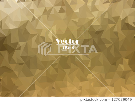 brown and beige digital abstract vector image stylized from triangles 127029049
