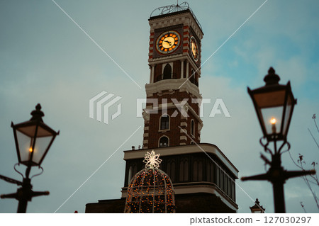 白色戀人公園的復古鐘樓 127030297