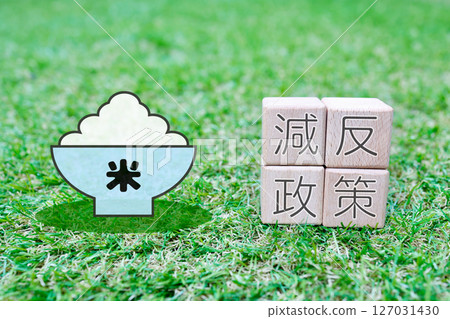 Image of rice production reduction policy Image of rice production reduction policy 127031430