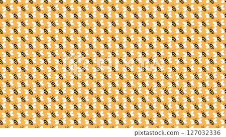蜜蜂圖案背景材料 蜜蜂圖案背景材料 127032336