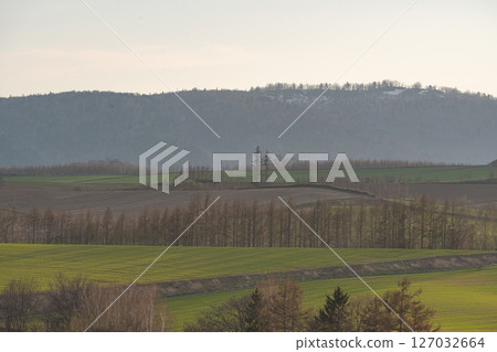 Hill landscape of Biei Hill landscape of Biei 127032664