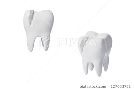 isolated, dent, whitening 127033791