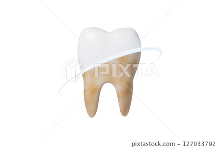 isolated, dent, whitening 127033792