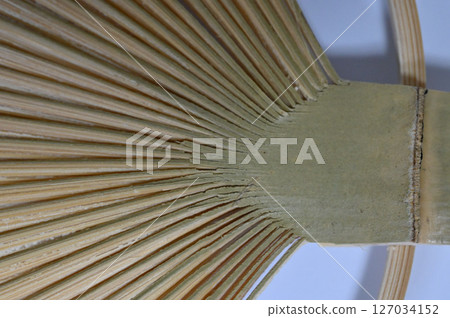 竹扇的編織 竹扇的編織 127034152