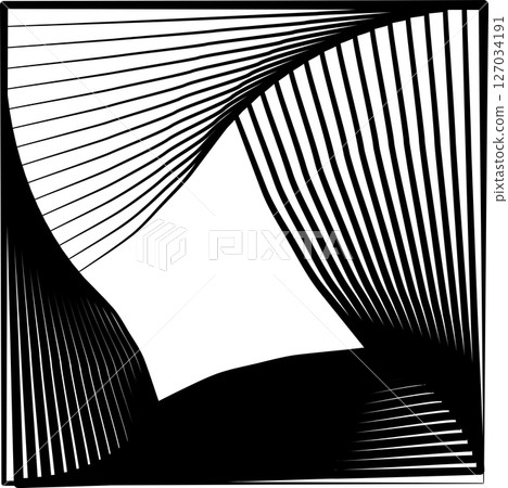 Square rotating blend line modern design, tech, digital, innovation, future Square rotating blend line modern design, tech, digital, innovation, future 127034191