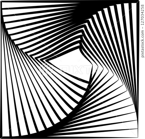 Square rotating blend line modern design, tech, digital, innovation, future Square rotating blend line modern design, tech, digital, innovation, future 127034258
